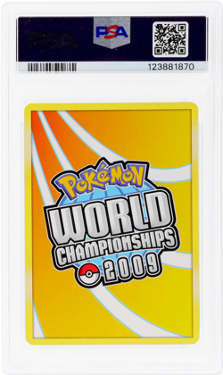 2009 Pokemon Promo Mewtwo World Championship Stallgon #9 PSA 8 - Image 2