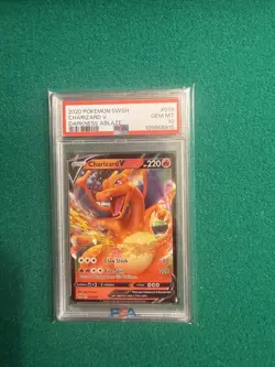 CHARIZARD V PSA 10 2020 POKEMON SWORD & SHIELD DARKNESS ABLAZE #019/189 - Image 1