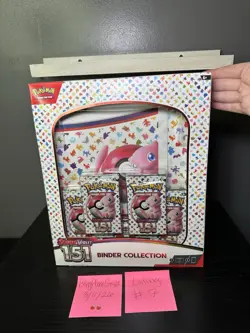 1 NEW SEALED POKEMON TCG 151 BINDER COLLECTION SCARLET & VIOLET - Image 1