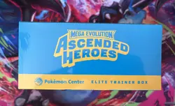 Pokemon TCG: Mega Evolution-Ascended Heroes POKEMON CENTER ETB - IN HAND ✅ - Image 4