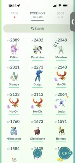 Pokemon Go (Stage 40) Shiny Mewtwo ( 7 Legendarys ) - Image 5
