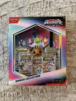 Pokemon Scarlet & Violet Prismatic Evolutions Binder Collection Sealed 💎 - Image 1
