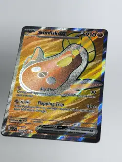 Pokemon TCG Stunfisk EX 252/217 Ultra Rare Full Art Holo Ascended heroes - Image 2