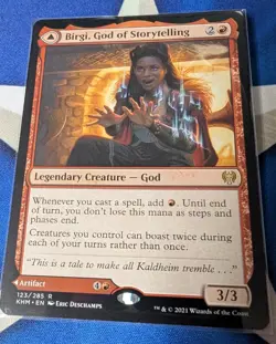 Birgi, God of Storytelling NonFoil MTG KHM Kaldheim - Image 1