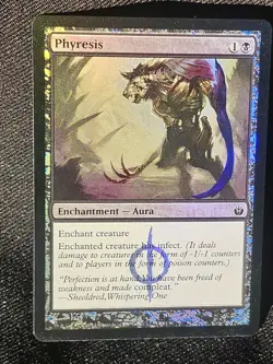 🔥🔥 Phyresis FOIL 🔥🔥 Mtg Mirrodin Besieged NM Magic the Gathering 🔮 - Image 1