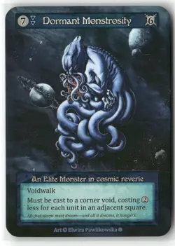 Dormant Monstrosity Sorecery Contested Realm Gothic Elite Regular NM - Image 1