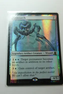 MTG Memnarch x1-Foil -From the Vault: Lore-Lightly Played - Image 1