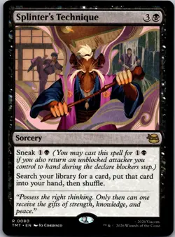 Splinter's Technique R Teenage Mutant Ninja Turtles 80 NM - Image 1