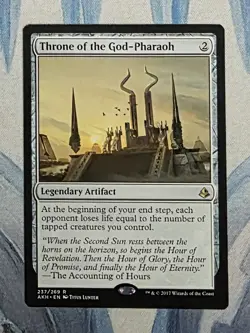 MTG Throne of the God-Pharaoh **NM** Amonkhet (AKH) - Image 1