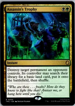 Assassin's Trophy R Commander: Teenage Mutant Ninja Turtles 55 NM Magic - Image 1