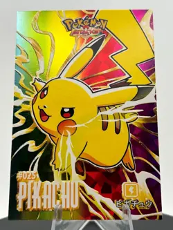 Pikachu Rainbow Foil Box Hit Pokemon 2024 Card Database Attacks Kanto Holo - Image 3