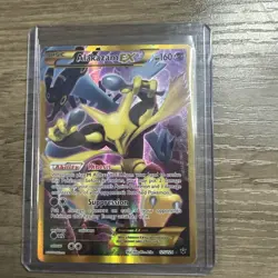 Alakazam EX Fates Collide 125/124 Full Art Holo Secret Rare Pokemon TCG Card - Image 1