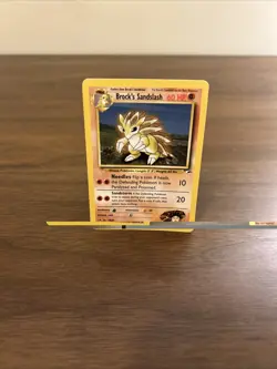 Pokemon TCG Vintage Brock's Sandslash 023/132 Gym Heroes Regular Rare - Image 1