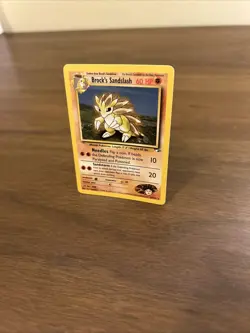 Pokemon TCG Vintage Brock's Sandslash 023/132 Gym Heroes Regular Rare - Image 3
