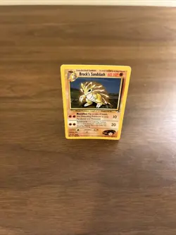 Pokemon TCG Vintage Brock's Sandslash 023/132 Gym Heroes Regular Rare - Image 4