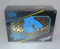 Pokemon Crown Zenith Elite Trainer Box Pokemon Center Edition Sealed - Image 1