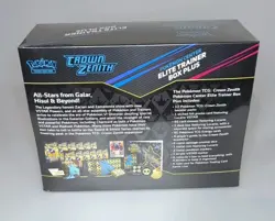 Pokemon Crown Zenith Elite Trainer Box Pokemon Center Edition Sealed - Image 3