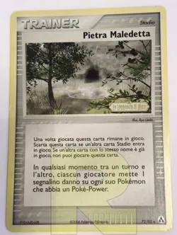 Pietra Maledetta ® Leggenda Di Mew 72/92 ® STAMP Holo ® Pokemon ® Italiano Good+ - Image 1