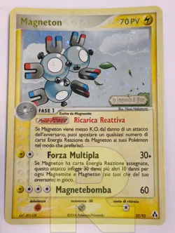 Magneton ® EX Leggenda di Mew 22/92 ® STAMP Holo Foil ® Pokemon ® Italiano ® EX - Image 1
