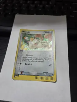Pokemon TCG Meowth Nintendo Black Star Promos 13 Holo Promo NM - Image 2