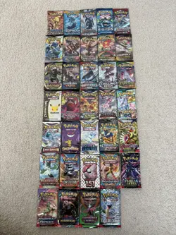 Pokemon TCG Sealed Booster Pack Lot – Mixed Eras (Steam Siege-Stellar Crown) - Image 1