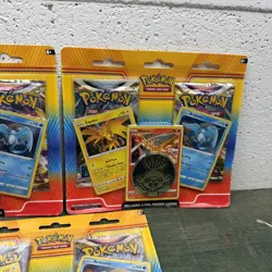 Lot Of 5 Pokemon TCG SW/SH 2 Pack Blister Zapdos Moltres Articuno + Coin NEW - Image 4