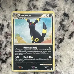 Pokemon Umbreon 22/95 Call of Legends Holo 90 HP Stage 1 Moonlight Fang SWIRL!!! - Image 1