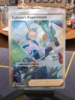 2023 Pokemon Crown Zenith Colress's Experiment #GG59/GG70 Galarian Gallery NM - Image 1