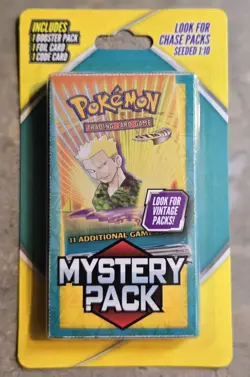 Pokemon Mystery Pack Blister 2025 Walgreens Sealed 1:10 Seed Chase VintageU🔥🔥 - Image 1