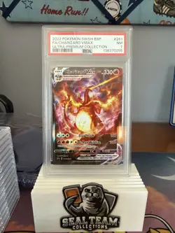 Pokemon TCG Charizard VMAX SWSH261 Black Star Promos Holo PSA 7 - Image 1