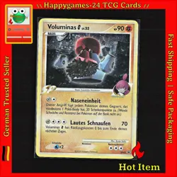 Voluminas - Pokemon Karte TCG - DP 43 Holo Black Star Promo 2009 /P11 - Image 1