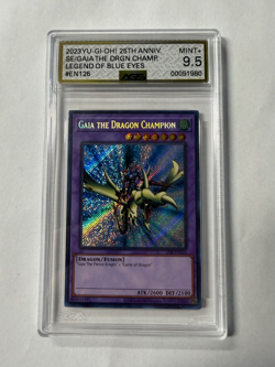 2023 Yu-Gi-Oh! TCG AGS 9.5 Gaia the Dragon Champion Legend of Blue Eyes 25th Ann - Image 1
