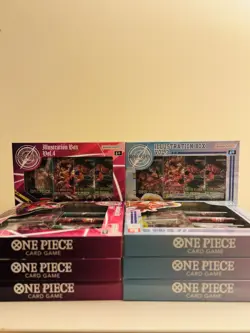 One Piece Illustration Box Vol. 3 and 4 Factory Sealed - Image 1