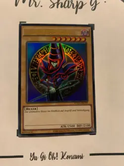 DUNKLER MAGIER - YGLD-DEC09 DEUTSCH Yu-Gi-Oh! CARD ULTRA RARE HOLO KONAMI TCG - Image 3