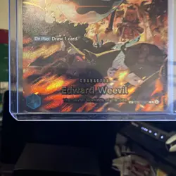 Edward Weevil SP R EB01-023 THE AZURE SEA'S SEVEN ONE PIECE Card ENGLISH OP14 - Image 3