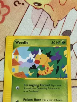 Pokemon Card Skyridge E Series Weedle 115/144 WOTC - Image 2