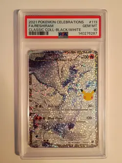 Pokemon TCG Reshiram Classic Collection Card 113/114 Great Condition - Image 1