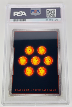 Vegeta Prideful Transformation SPR BT10-105 FOIL Dragon Ball Card Game PSA 9 - Image 2