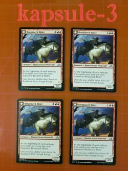 4x Breakneck Rider // Neck Breaker | Shadows over Innistrad | MTG Magic Cards - Image 1