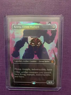 Krang, Utrom Warlord (Borderless) Teenage Mutant Ninja Turtles Foil - Image 1