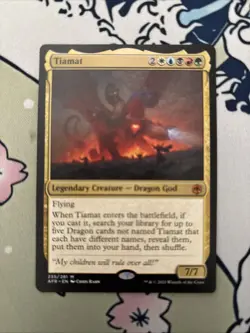 MTG Tiamat - Adventures in the Forgotten Realms (AFR) #235 - Magic the Gathering - Image 1