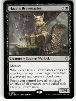 Hazel's Brewmaster - 17 - NM - Commander: Bloomburrow - MTG - Image 1