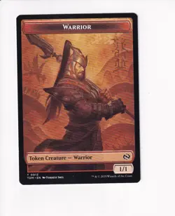 MAGIC THE GATHERING MTG TARKIR DRAGONSTORM DOUBLE TOKEN GOBLIN / WARRIOR - Image 2