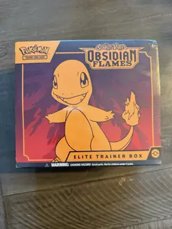 Pokemon Scarlet Violet Obsidian Flames Elite Trainer Box ETB - Image 1