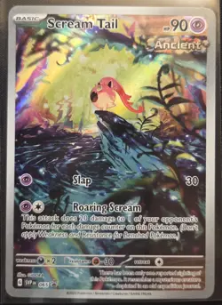 Pokemon TCG Scream Tail SVP 065 Paradox Rift Promo MN - Image 1