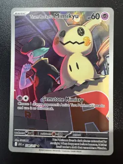 Team Rocket's Mimikyu 238/217 (Illustration Rare) Ascended Heroes NM Pokemon TCG - Image 1