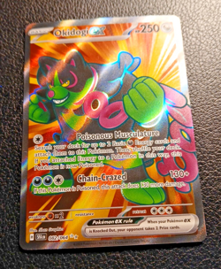 Pokemon TCG, Okidogi ex 082/064 Sv: Shrouded Fable Full Art Holo NM - Image 3