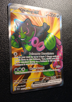 Pokemon TCG, Okidogi ex 082/064 Sv: Shrouded Fable Full Art Holo NM - Image 4