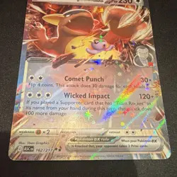 Pokemon Team Rocket's Kangaskhan EX 162/217 Basic Full Art Holo 230 HP English - Image 3