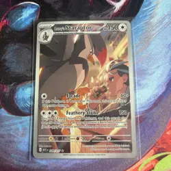 Pokemon TCG Larry's Staraptor 249/217 ASC Stage 2 Full Art Bird 150HP English - Image 1